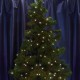 Гирлянда елочная , 210 диодов  5000К, CL91   7 веток (3м) + 4м зеленый шнур, IP44  32375  FERON