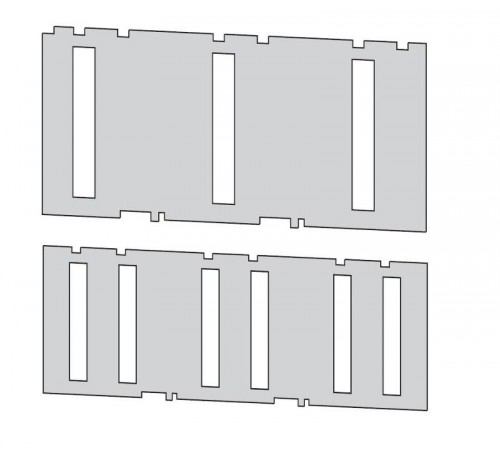 Комплект шторок изолирующих YON AD S2  AE-S2  DKC