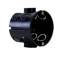 Коробка установочная КМТ-010-060 со стыковочными узлами для твердых стен (71х62)  plc-kmt-010-060-r  EKF