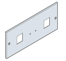 Панель под 2 изм устр-ва 72x72 200x800мм ВхШ  EH3272K  ABB