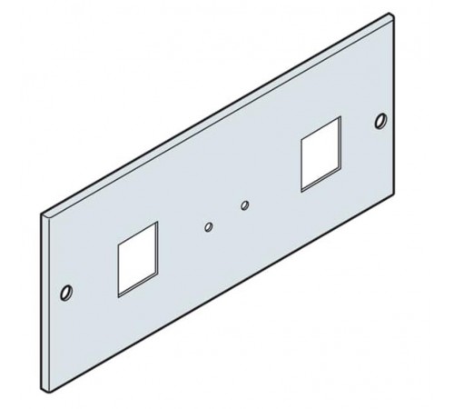 Панель под 2 изм устр-ва 96x96 200x600мм ВхШ  EH2297K  ABB