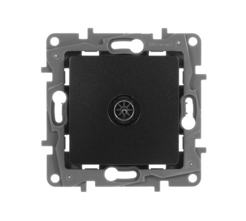 Etika Антрацит Розетка TV Звезда  672651  Legrand