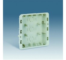 Simon 27 Коробка для внутреннего монтажа 3-рядной рамки с суппортами,236х266х50,5мм  27857-61  Simon