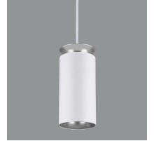 Подвес потолочный DLS021 9+4W 4200К белый матовый/серебро 9 Eurosvet  a045502  Elektrostandard