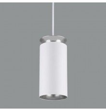 Подвес потолочный DLS021 9+4W 4200К белый матовый/серебро 9 Eurosvet  a045502  Elektrostandard