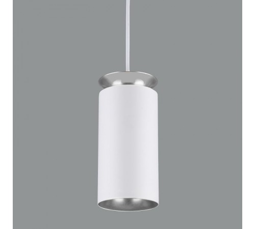 Подвес потолочный DLS021 9+4W 4200К белый матовый/серебро 9 Eurosvet  a045502  Elektrostandard