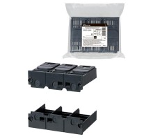 Заглушка клеммная короткая 3Р ЗКК-2 IP20 для ВА89-37/39 (комплект 2 шт.)  SQ0751-0202  TDM