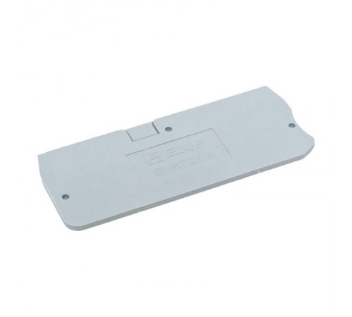 Заглушка для 2.5 Push-in 4 вывода серая EP-PIT-2,5-4  EKF