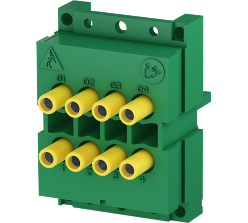 Вилка FIC-2/4-DIA4 для токовых цепей  1SNA167937R0000  TE