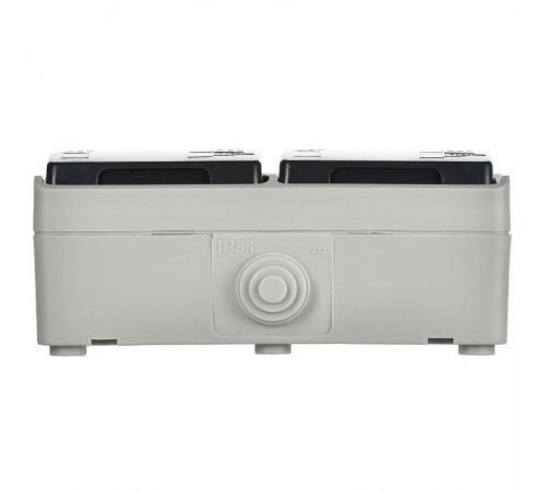 Форс Розетка 2-местная О/У с/з РСб22-3-ФСр IP54  ERS22-K03-16-54-DC  IEK