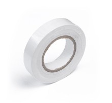 Изолента ПВХ белая 0,13x15 мм 20 м (10 шт/уп)  PR08.26320  Промрукав