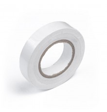 Изолента ПВХ белая 0,13x15 мм 20 м (10 шт/уп)  PR08.26320  Промрукав