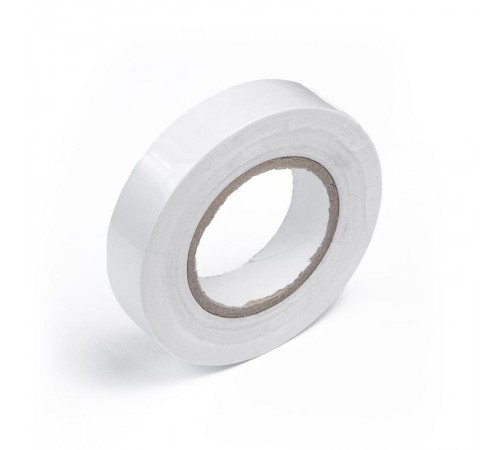 Изолента ПВХ белая 0,13x15 мм 20 м (10 шт/уп)  PR08.26320  Промрукав