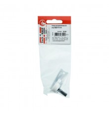 Опора металл.регулир. под ЛДСП 16 мм, М8, белая (1 шт) - пакет   127491  Tech-KREP