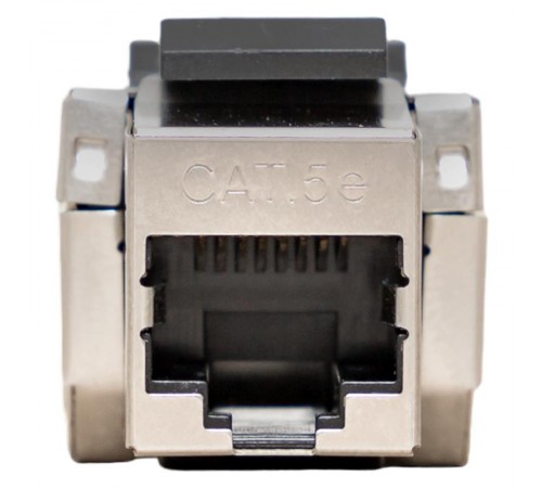 Модуль Keystone розеточный TERACOM PRO Cat.5E RJ-45 экранирован FTP 110 IDC 90 градусов  TRP-KSTN-SOCK-90D-5EFTP  EKF