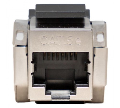 Модуль Keystone розеточный TERACOM PRO Cat.5E RJ-45 экранирован FTP 110 IDC 90 градусов  TRP-KSTN-SOCK-90D-5EFTP  EKF