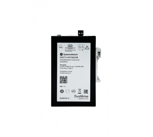 Неуправляемый промышленный коммутатор Ethernet, 8x10/100BaseT  NSETU108T08X00B  SE