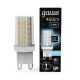 Лампа светодиодная G9 AC185-265V 3,5W 460lm 4100K керамика LED 1/10/200  107009205  Gauss