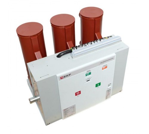 Вакуумный выключатель BB/-10-1250-25-210 стац. исп., с прав. и лев. блок-ой, с 2 ток. кат. отк-я 5 А, опер. ток 220В AC/DC ppt22t2plb21s1225 EKF