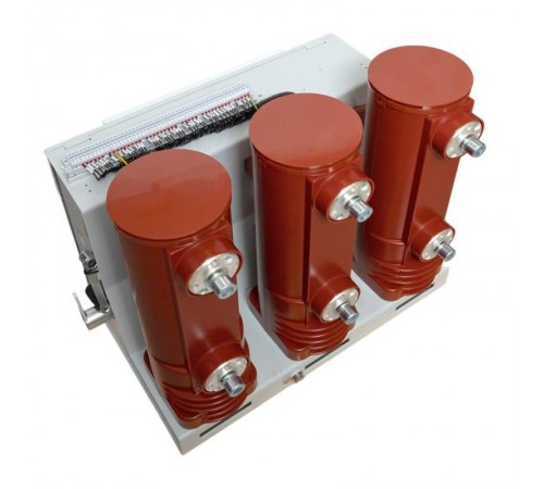 Вакуумный выключатель BB/-10-1250-25-210 стац. исп., с прав. и лев. блок-ой, с 2 ток. кат. отк-я 5 А, опер. ток 220В AC/DC ppt22t2plb21s1225 EKF