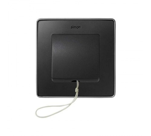 Simon 82 Накладка на кабельный вывод, S82, S82N, S82 Detail, графит  82051-38  Simon