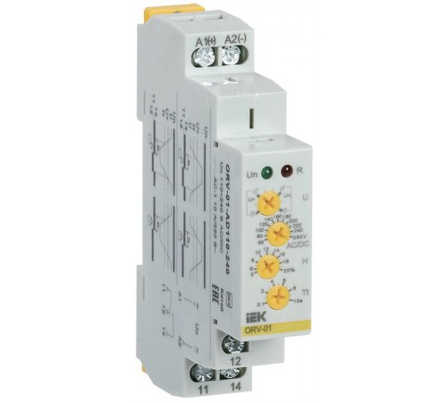 Реле напряжения ORV. 1ф 110-240 В AC/DC  ORV-01-AD110-240  IEK