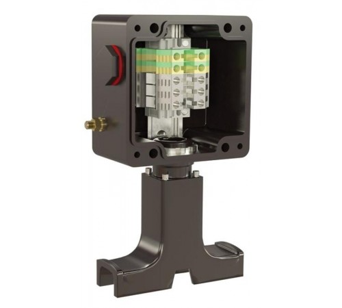 Коробка соединительная Heat box 160 RD для греющего кабеля  HB160RD  EKF