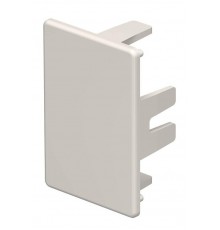 Торцевая заглушка кабельного канала WDK 30x45 мм (ПВХ,кремовый) (WDK HE30045CW)  6162584  OBO Bettermann