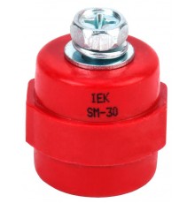 Изолятор SM30 (М8) силовой с болтом   YIS11-30-08-B  IEK
