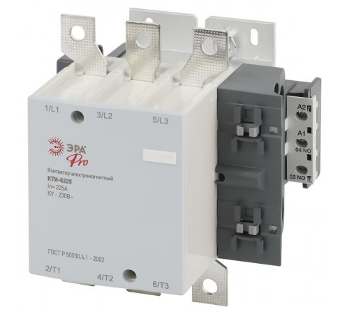 Контактор КТИ-5225 PRO KKT50-225-230-10-E 225А 230В/АС3  Б0054926  ЭРА