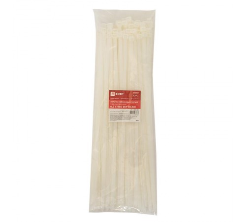 Хомут нейлоновый 8,2х450 (уп./100шт) EKF Simple  plc-c-8.2x450  EKF