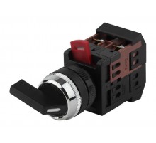Переключатель АLС-22  черн.длин.рукоят.2 фикс.полож. I-O 1з+1р (10/400/3200)  Б0045678  ЭРА