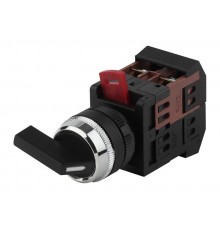 Переключатель АLС-22  черн.длин.рукоят.2 фикс.полож. I-O 1з+1р (10/400/3200)  Б0045678  ЭРА