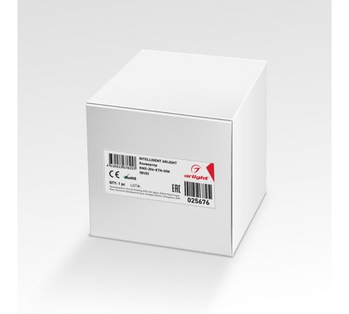 INTELLIGENT ARLIGHT Конвертер KNX-304-ETH-DIN (BUS)  025676  Arlight