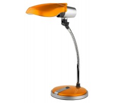 Светильник настольный на основании NE-301 15Вт КЛЛ Е27 оранжевый  C0044899  ЭРА