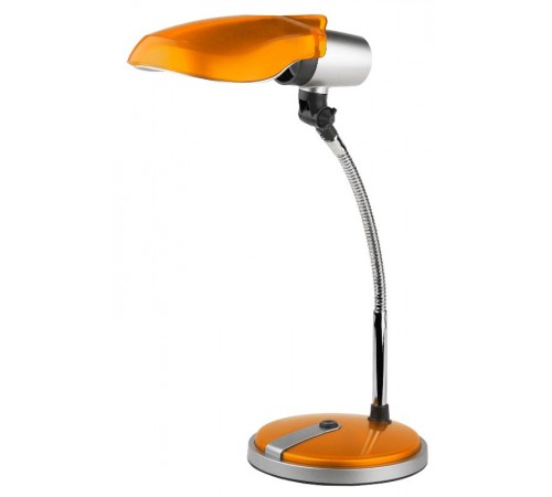 Светильник настольный на основании NE-301 15Вт КЛЛ Е27 оранжевый  C0044899  ЭРА