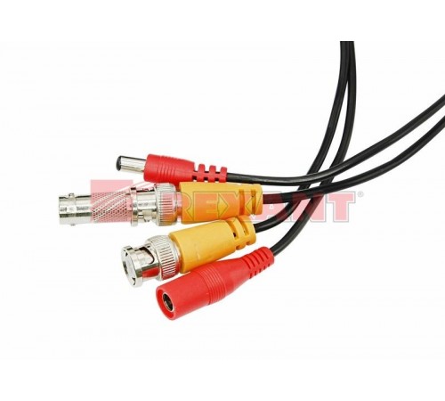 Кабель соединительный для систем видеонаблюдения BNC + DC питание, длина 18 метров  18-1718  REXANT