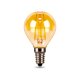 Лампа светодиодная   Filament Шар 5W 400lm 2700К Е14 golden LED 1/10/50  105801005  Gauss