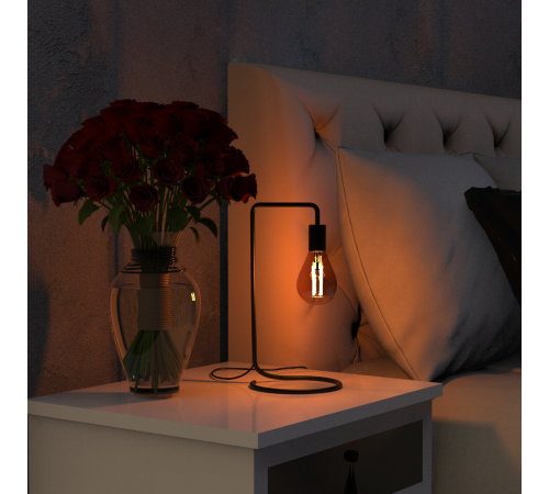 Лампа светодиодная   Filament Шар 5W 400lm 2700К Е14 golden LED 1/10/50  105801005  Gauss