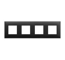 Рамка ARTLEBEDEV, "Avanti", "Черный матовый", 8 модулей  4412908  DKC