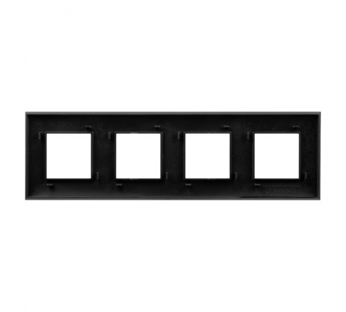 Рамка ARTLEBEDEV, "Avanti", "Черный матовый", 8 модулей  4412908  DKC