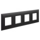 Рамка ARTLEBEDEV, "Avanti", "Черный матовый", 8 модулей  4412908  DKC