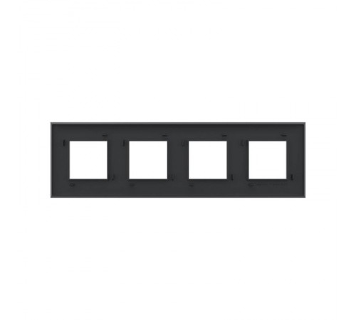 Рамка ARTLEBEDEV, "Avanti", "Черный матовый", 8 модулей  4412908  DKC