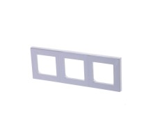 ABB Levit Белый / ледяной Рамка 3-ая  3901H-A05030 01W  2CHH015030A6001  ABB