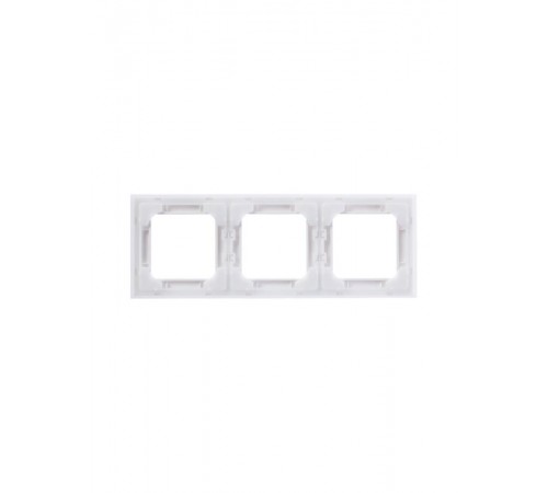 ABB Levit Белый / ледяной Рамка 3-ая  3901H-A05030 01W  2CHH015030A6001  ABB