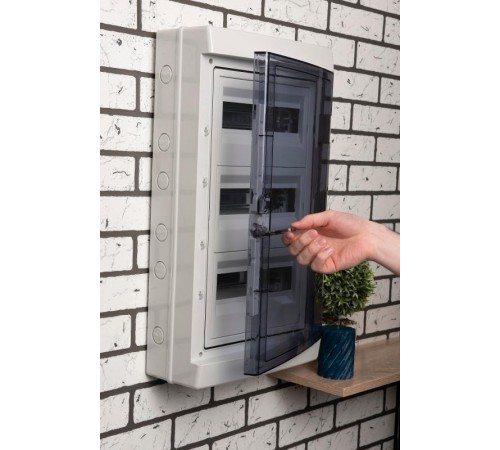 Щит распределительный навесной ЩРН-ПГ-36 (625х345х155) IP65 PROxima  pb65-n-pg-36m  EKF