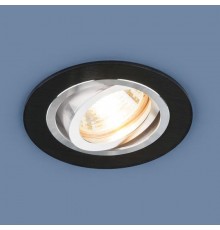 Светильник точечный встраиваемый 1061/1 MR16 BK черный  a036413  Elektrostandard