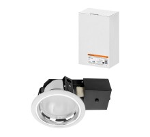 Светильник встраиваемый под лампу ЛВО 04 Downlight 2х20Вт КЛЛ Е27 IP20  SQ0342-0028  TDM