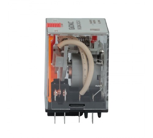 Одиночное реле, 3 перекидных контакта, 230 В DC, до 16 А  IR-230AC-3CO-D  DKC