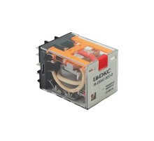 Одиночное реле, 3 перекидных контакта, 230 В DC, до 16 А  IR-230AC-3CO-D  DKC